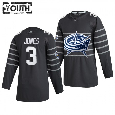 Columbus Blue Jackets Seth Jones 3 Grijs Adidas 2020 NHL All-Star Authentic Shirt - Kinderen